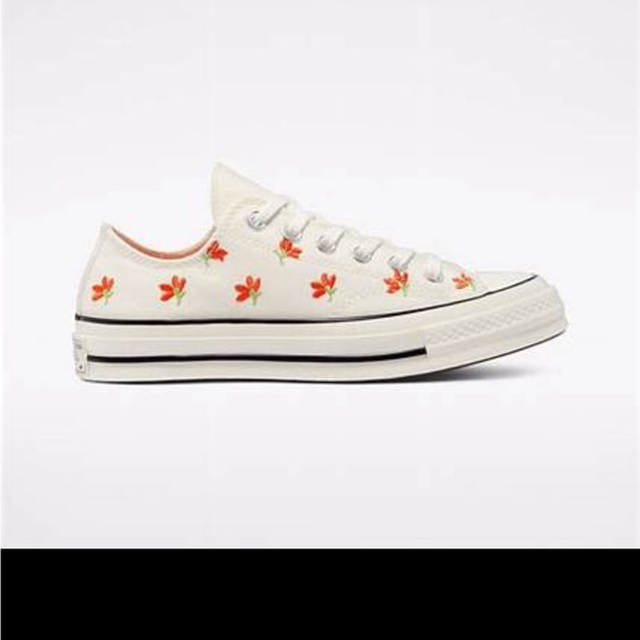 NWT Chuck 70 bright Egret/Poppy/black low top 7 (FINAL PRICE 80) - Picture 3 of 16